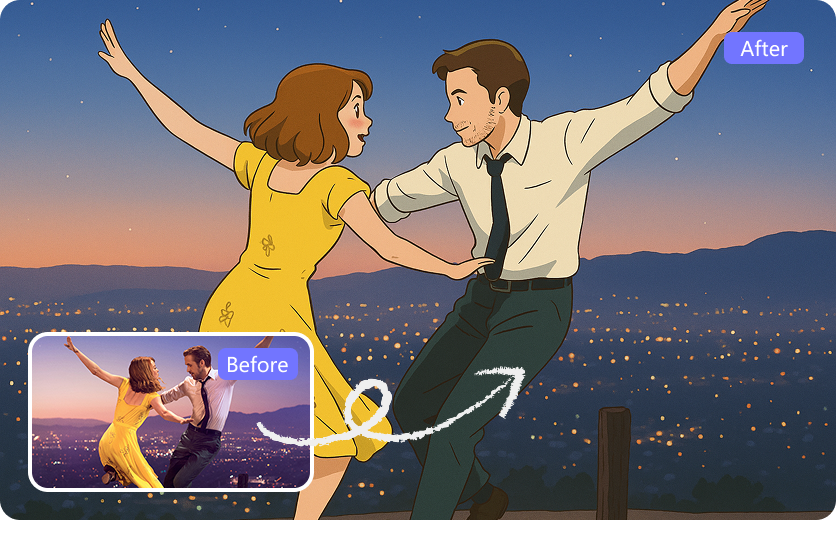 GPT-4o Image Studio Ghibli Style Art Example