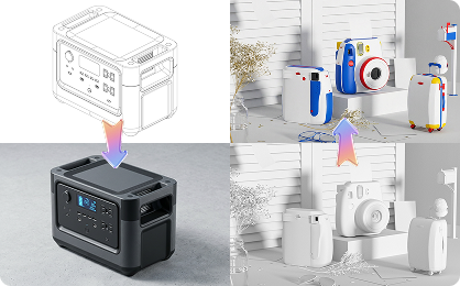 GPT-4o Image Studio Ghibli Style Art Example